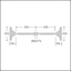 OLSYS1 BRx2 1000MM MTP - Mounting accessory thumbnail 2