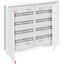 U54R4 U Compact distribution board, Flush mounting, 192 SU, Isolated (Class II), IP31, Field Width: 4, Rows: 4, 834 mm x 1060 mm x 120 mm thumbnail 1