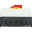 P3-63/I4/SVB/HI11 Main switch, P3, 63 A, surface mounting, 3 pole, 1 N/O, 1 N/C, Emergency switching off function, With red rotary handle and yellow locking ring, Locka thumbnail 14