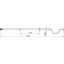 Insul. stick w. hex. socket 12mm w. hand crank L 1720mm f. motor drive thumbnail 2