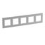 5-GANG PLATE ALUMINIUM thumbnail 1