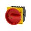 P3 Main switch, 80 A,Flush mounting, 3 pole, Form EA/SVB, Red, Door co thumbnail 12