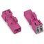 Plug 2-pole Cod. B pink thumbnail 5