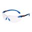 3M™ Solus™ 1000 Safety Glasses, Green/Black Frame, Scotchgard™ Anti-Fo thumbnail 1