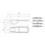 RUBINI LED 27W 3250lm 740, asymmetric, IP66, grey thumbnail 2