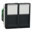 RJ45 DOUBLE CAT5 UTP OUTLET 2MOD thumbnail 2