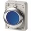 M30C-FDRL-B Illuminated pushbutton actuator, RMQ-Titan, Flat, maintained, Blue, Blank, Metal bezel thumbnail 8