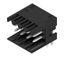 PCB plug-in connector, male header, open side, THT solder connection, 3.50 mm, Number of poles: 8, 90°, Solder pin length (l): 3.5 mm, tinned, black, Box thumbnail 2