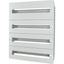 BPZ-MES-600/7-ST Mounting insert with steel front plates HxW=649x600mm, 4 rows thumbnail 3
