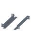 SIVACON, slide rail, for 19 fixed-mounted, D: 400 mm, zinc-plated thumbnail 1