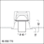 PANOS INF FLUX E100 L KLAR - Decorative glass attachment thumbnail 2