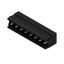 PCB plug-in connector, male header, Dovetails for fixing blocks, THT solder connection, 5.08 mm, Number of poles: 8, 90°, Solder pin length (l): 3.2 mm, tinned, black, Box thumbnail 7