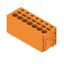 Printed circuit board terminals, 5.00 mm, Number of poles: 7, 180°, Solder pin length (l): 3.5 mm, tinned, orange, PUSH IN without actuator, Clamping range, max. : 2.5 mm², Box thumbnail 4