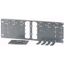 XMN140606-BF-2 Mounting plate for  W = 600 mm, 2xNZM1, vertical thumbnail 1