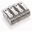Lighting connector push-button, external without ground contact white thumbnail 1