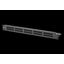 UAE 50x8(4) Cat.3 patch panel, steel black thumbnail 2