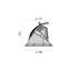 EB435 LED (188mm) 35W 840 SPOT WIT DALI thumbnail 8