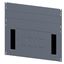 SIVACON, floor, with lateral cable entry, D: 600 mm, W: 600 mm, zinc-plated thumbnail 2