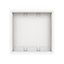 LFDW/A.2.63.1-884 | Cover 2-fold icon bulb/blinds | CARAT, AXCENT, FUTURE |884 MATT WHITE thumbnail 1