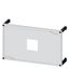 ALPHA 400/630/1250 DIN assembly kit front cover for measuring devices 96 mm x 96 mm, thumbnail 1