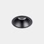 Downlight Play High Visual Comfort Mini Round Fixed 3.2W LED warm-white 3000K CRI 80 29º ON-OFF Black IP54 332lm thumbnail 1