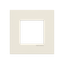 Frame 1-gang - Niessen logo - White thumbnail 1