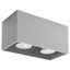 SPOT QUAD MAXI GREY GU10 2X40W IP20 thumbnail 2