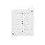 Earthed socket with built-in energy measurement, smartphone controlled [Wi-Fi] – SOCKET, Schuko, 250V, 16A, module, light gray matt thumbnail 2