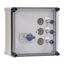 Distribution enclosure 1x40A Duco 4p 3xDII+busbars thumbnail 4