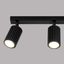 CEILING LAMP FROM THE KARBON SERIES, THREE MOVABLE BLACK SPOTLIGHTS FOR DINING ROOM thumbnail 10