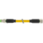 M8 male 0° / M8 female 0° A-cod. PVC 3x0.25 ye UL/CSA 15.0m thumbnail 2