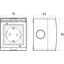 Single Schuko surface-mounted socket GPNS IP55 "AQUA55" thumbnail 2