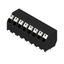 Printed circuit board terminals, 5.08 mm, Number of poles: 8, 135°, Solder pin length (l): 3.5 mm, black, PUSH IN with actuator, Clamping range, max. : 1.5 mm², Tube thumbnail 4