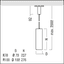 P-INF 3WH R100 1200-940 LDO BK WH - LED pendant luminaire thumbnail 4