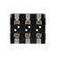 Eaton Bussmann series Class T modular fuse block, 600 Vac, 600 Vdc, 0-30A, Box lug, Three-pole thumbnail 1