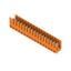 PCB plug-in connector, male header, open side, THT solder connection, 3.50 mm, Number of poles: 17, 180°, Solder pin length (l): 3.2 mm, tinned, orange, Box thumbnail 2