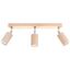 CEILING LAMP BERG 3 NATURAL WOOD GU10 3X40W IP20 thumbnail 5