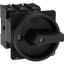 P3-100/V/SVB-SW Main switch, P3, 100 A, rear mounting, 3 pole, STOP function, With black rotary handle and locking ring, Lockable in the 0 (Off) position thumbnail 8