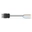 pre-assembled connecting cable Eca Socket/open-ended gray thumbnail 1
