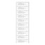 DMC, Device markers, 1.5 - 7.5 mm, 12 x 27 mm, To customer specification thumbnail 2