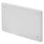 HIGH RESISTANCE SHOCKPROOF PLAIN LID - FOR PT/PT DIN AND PT DIN GREEN WALL BOXES - 152X98 - IP40 - WHITE RAL9016 thumbnail 3