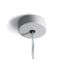 WHITE ROUND SUSPENSION BASE FOR PROFILES thumbnail 1