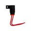 Eaton Bussmann series HHU fuse holder, Gasket-sealed, 32 Vdc, 30A, Non Indicating, Circuit protector, 12 AWG lead wire, Nylon cap and housing, silicone rubber gasket, tin plated brass terminal, water resistant thumbnail 6