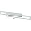 XLSPL1SO8 Plinth, side panels for HxD 100 x 800mm, grey, with cable duct cutout thumbnail 2