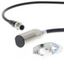 Proximity sensor, inductive, brass-nickel, M18, shielded, 11 mm, NO, 0 E2E 8409D thumbnail 2
