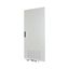 XLSD4R143 Section door, ventilated IP42, hinges right, HxW = 1400 x 300mm, grey thumbnail 2