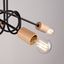 EMBER 5 BLACK CHANDELIER 5XE27 thumbnail 10