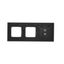 Double socket outlet with Schuko earthing and shutters, Complete product, 16A, Screw, light gray matt thumbnail 2