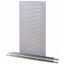XPC0906 Cover, transparent, 2-part, section-height, HxW=900x600mm thumbnail 1