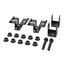 Rod Mounting Brackets x2 Black thumbnail 2